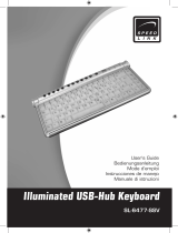 SPEEDLINK Illuminated USB-Hub Keyboard Guía del usuario