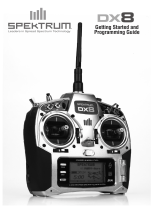 Spektrum DX8 Transmitter Only MD2 El manual del propietario