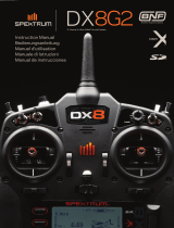 Spektrum DX8 Transmitter Only Mode 2 Manual de usuario