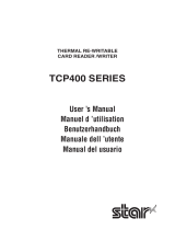 Star Micronics TCP400 Series Manual de usuario