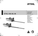 STIHL HSA 66, 86 El manual del propietario