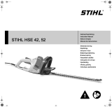 STIHL Elektro-Heckenschere HSE 52, Schnittlänge 50cm El manual del propietario