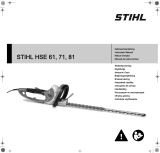 STIHL HSE 71, Bar length 60 cm El manual del propietario