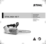STIHL MSA 160 T El manual del propietario