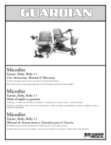 Sunrise Medical Mobility Aid Garnet Manual de usuario