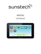 Sunstech Kids 7 QC Manual de usuario