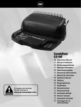 GBC CombBind C210E Manual de usuario