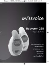 SwissVoice Babycom 268 Manual de usuario