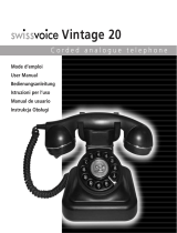 SwissVoice Vintage 20 Manual de usuario