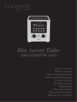 Tangent Alio Junior DAB+ Black High Gloss Manual de usuario