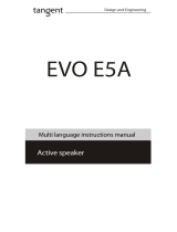 Tangent Evo E5A Manual de usuario