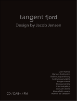 Jacob Jensen Fjord CD - DABplus FM Manual de usuario