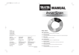 Tanita BC-570 Manual de usuario