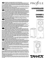 Tannoy PROFILE 637 El manual del propietario