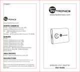 TaoTronics Bluetooth 5.0 Transmitter and Receiver Manual de usuario