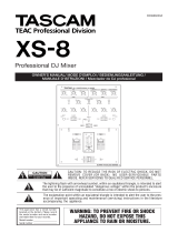 Tascam XS-8 Manual de usuario