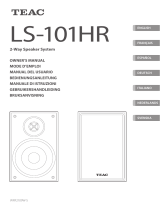 TEAC LS-101HR El manual del propietario