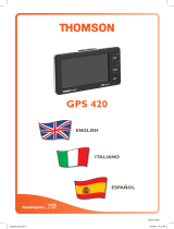 Thomson GPS 420 Manual de usuario