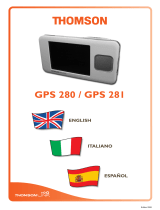 Thomson GPS 281 Manual de usuario