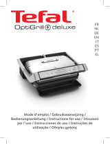 Tefal GC707 - OptiGrill Deluxe El manual del propietario