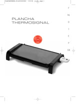 Tefal Plancha Thermosignal Manual de usuario