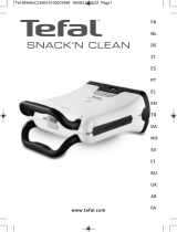 Tefal SW3771 - Snack And Clean El manual del propietario