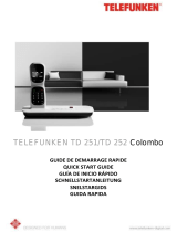 Telefunken TD 252 Colombo El manual del propietario