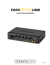 Terratec DMX 6Fire USB Mac El manual del propietario