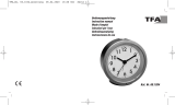 TFA Analogue alarm clock Manual de usuario