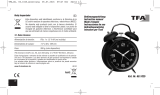 TFA Analogue Bell Alarm Clock Manual de usuario