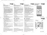 TFA Analogue Bimetall-Maxima-Minima-Thermometer El manual del propietario