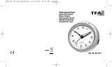 TFA Analogue Radio-Controlled Alarm Clock Manual de usuario