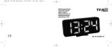 TFA Digital Alarm Clock with LED Digits Manual de usuario