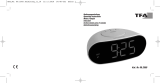 TFA Digital Radio-Controlled Alarm Clock with Luminous Digits Manual de usuario