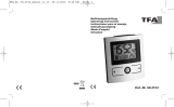 TFA Digital Radio-Controlled Alarm Clock with Temperature Manual de usuario