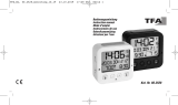 TFA Digital Radio-Controlled Alarm Clock with Temperature BINGO Manual de usuario