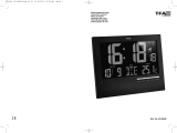 TFA Digital Radio-Controlled Clock with Automatic Backlight Manual de usuario