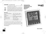 TFA Digital Thermo-Hygrometer KLIMA GUARD Manual de usuario
