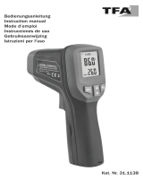 TFA Infrared Thermometer CIRCLE-BEAM Manual de usuario