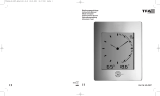TFA Radio-Controlled Wall Clock with Room Climate DIALOG REFLEX Manual de usuario