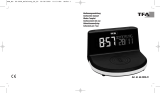 TFA Dostmann Wireless charging alarm clock CHARGE-IT WIRELESS Manual de usuario