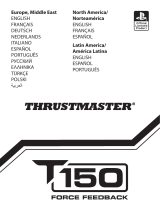 Thrustmaster t150 Manual de usuario