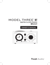 Tivoli Model Three BT Manual de usuario