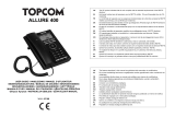 Topcom Allure 400 Manual de usuario