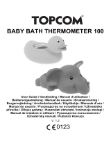 Topcom Baby Bath Thermometer 100 Elephant Manual de usuario