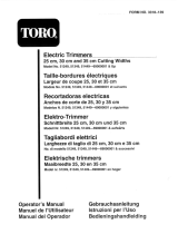 Toro 25cm/10" Electric Trimmer Manual de usuario