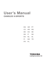 Toshiba Camileo X-Sports Manual de usuario