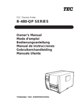 Toshiba B-480-QP SERIES Manual de usuario