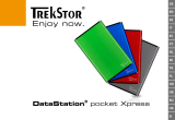 Trekstor DataStation® pocket Xpress Manual de usuario
