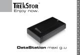 Trekstor DataStation maxi g.u Festplatte Manual de usuario